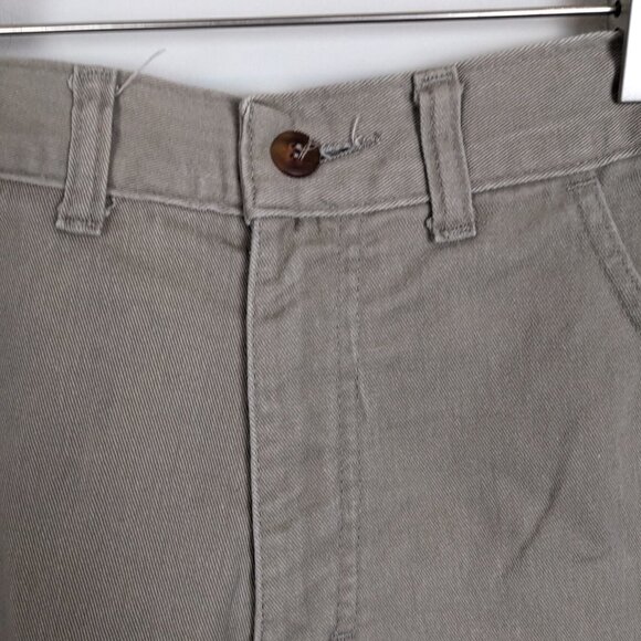 Vintage high rise unisex cotton cargo shorts size 27 " - Picture 4 of 6